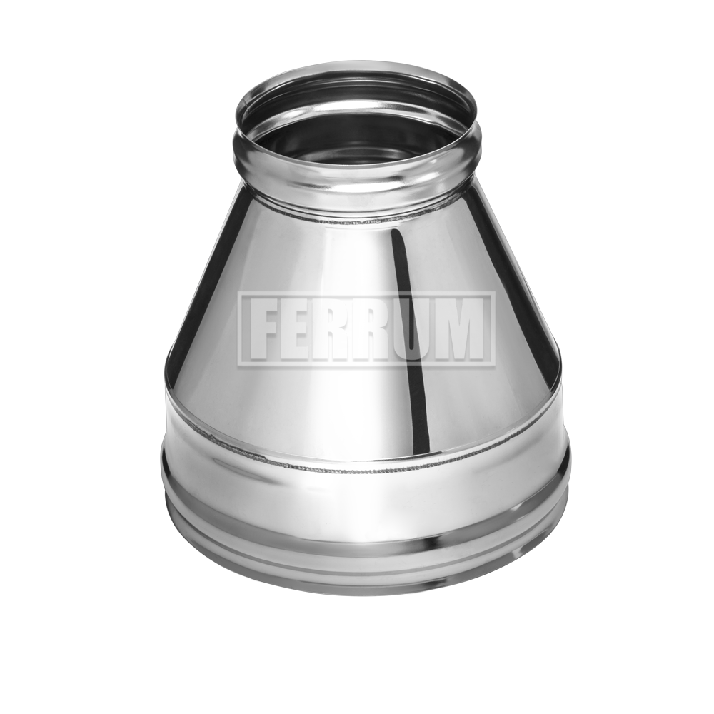 Конус Феррум нержавеющий (430/0,5 мм), ф200/280, по воде