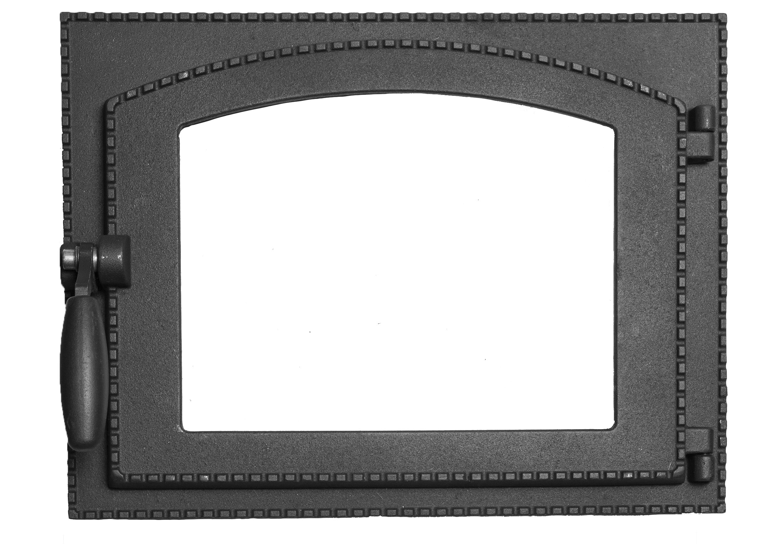 Дверка каминная герметичная ДКГ-2АС  (375*300*40) 435*332*92 (Рубцовск) фото в интернет магазине ТД "Печникъ"