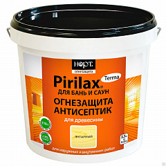 ПИРИЛАКС-ТЕРМА - биопирен (антипирен-антисептик) для древесины (п/э ведро 3,5кг)