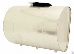 Бак для теплообменника,  70 л, 0.8 мм, горизонтальный, нержавейка (штуцер 3/4&quot;)